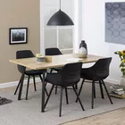 TOMIVO Table à manger 160x90 cm