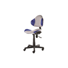 Chaise de bureau Morild gris et bleu