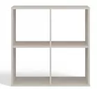 Regał otwarty Malax z czterema półkami 74 cm kaszmir