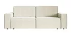 COPERTINO Canapé d'angle convertible 232 cm velours vert