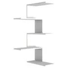 POMIFERA Étagère d'angle 51,5 cm blanc