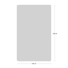 DINKLEY Tapis pour chambre d'enfant Panda 140x190 cm