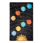DINKLEY Tapis pour la chambre des enfants Galaxy 140x190 cm