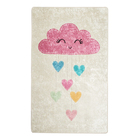 DINKLEY Tapis pour chambre d'enfant Cloud écru 140x190 cm