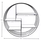 DARKENBERG Etagère blanche