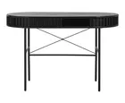 Bureau Ovitties 120x60 cm avec lamelles noires