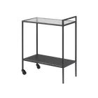 SEAFORD Table basse bar noir - verre