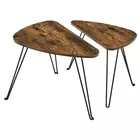 Un ensemble de deux tables basses Imattant