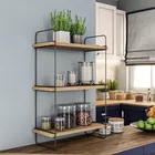 Étagère murale Pullen pin atlantique à trois niveaux