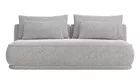 Kanapa rozkładana trzyosobowa Leanno z pojemnikiem jasnoszara boucle