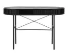 Bureau Ovitties 120x60 cm avec lamelles noires